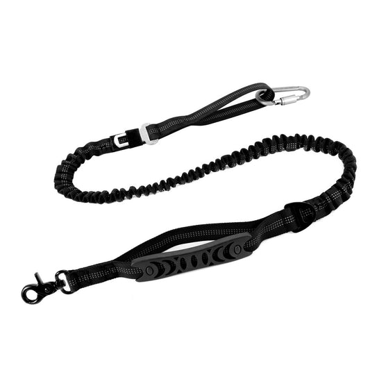Laisse Multifonction pour Chien – Réglable, Anti-Traction & Compatible Ceinture de Voiture
