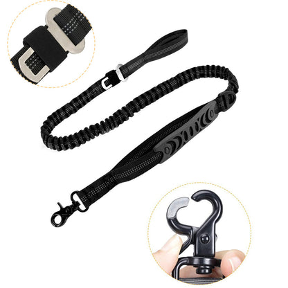 Laisse Multifonction pour Chien – Réglable, Anti-Traction & Compatible Ceinture de Voiture