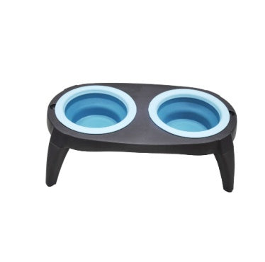 Double Gamelle Pliable de Voyage – Compacte, Portable & Anti-Débordement