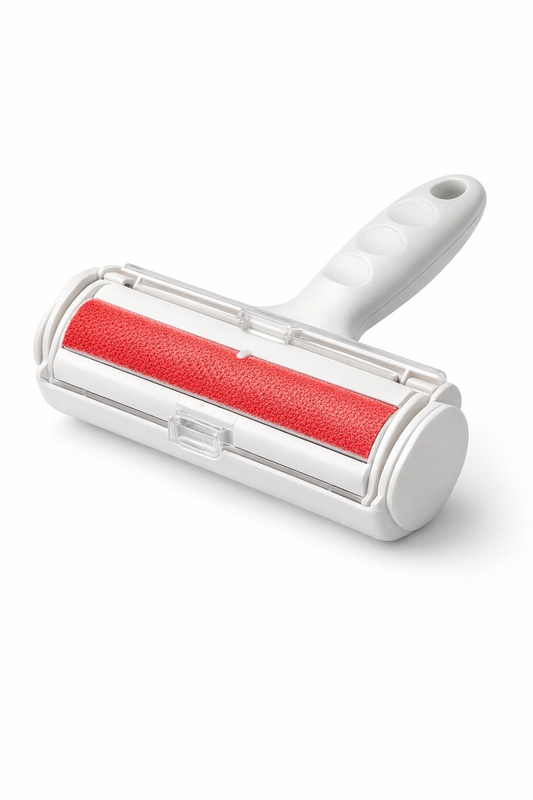 Rouleau Anti-Poils Réutilisable – Enlève Instantanément les Poils de Chien & Chat