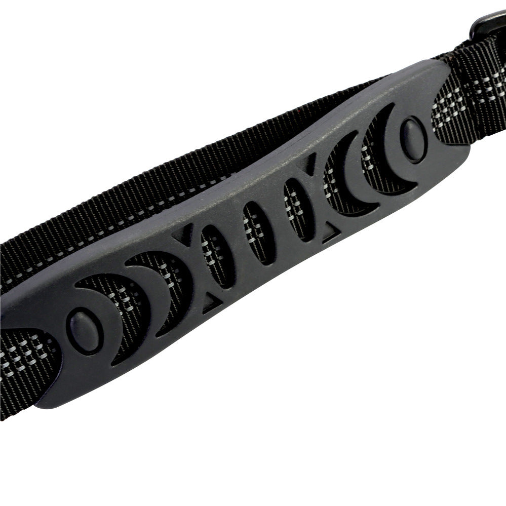 Laisse Multifonction pour Chien – Réglable, Anti-Traction & Compatible Ceinture de Voiture