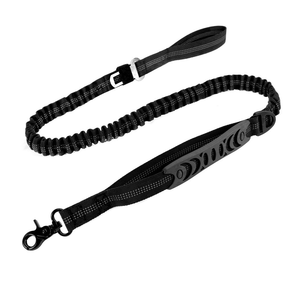 Laisse Multifonction pour Chien – Réglable, Anti-Traction & Compatible Ceinture de Voiture
